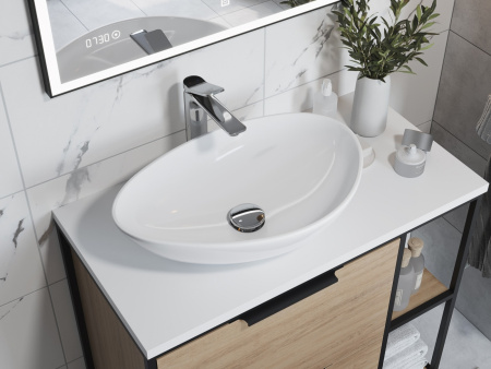 Раковина 55 см Cersanit Moduo Leaf 63571 белый