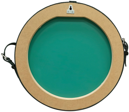 Зеркало Ритц D 650 на ремне из натуральной кожи черного цвета БЕЗ ПОДСВЕТКИ