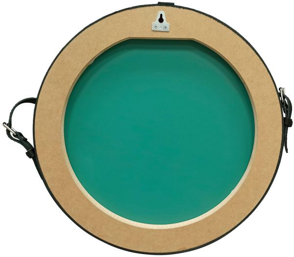 Зеркало Ритц D 650 на ремне из натуральной кожи черного цвета БЕЗ ПОДСВЕТКИ