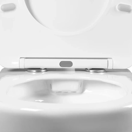 Унитаз подвес AQUATEK БЕТТА AQ1253W-00  531*360*344мм, тонкое сиденье