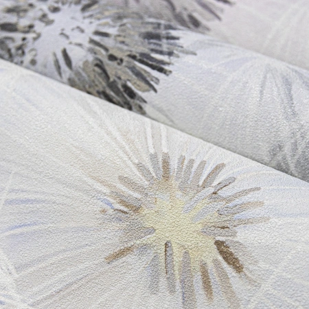 8970-11SL Обои Solo Flirt одуванчики холодный беж к SL8971-01 Комп. винил на флиз.1,06*10м