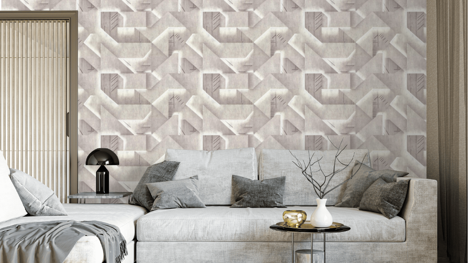 71965-44VV (8) Обои 1,06*10м винил на флизе Андеграунд 10 ВВ ГТ ФО VOG Collection РАСПРОДАЖА