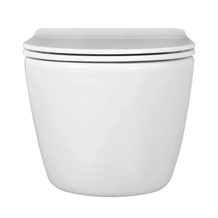 Унитаз подвес AQUATEK БЕТТА AQ1253W-00  531*360*344мм, тонкое сиденье