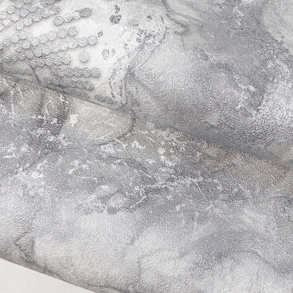 202008 ЕОбои Solo Disco Серый мрамор к E201908 Компактный винил на флизелине 1,06*10 РАСПРОДАЖА