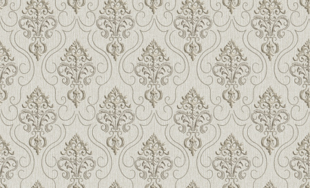 603302Е Обои/Solo/Vizantia/Дамаск кофе с мол.на кофе с мол. фоне Комп. винил на флиз.РАСПРОДАЖА