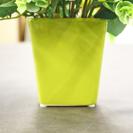 Букетик Розы и гортензия в керам/кашпо КК18-720/120/070