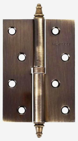 Петля Morelli левая MS 100*70*2.5 L AB, бронза ШТ
